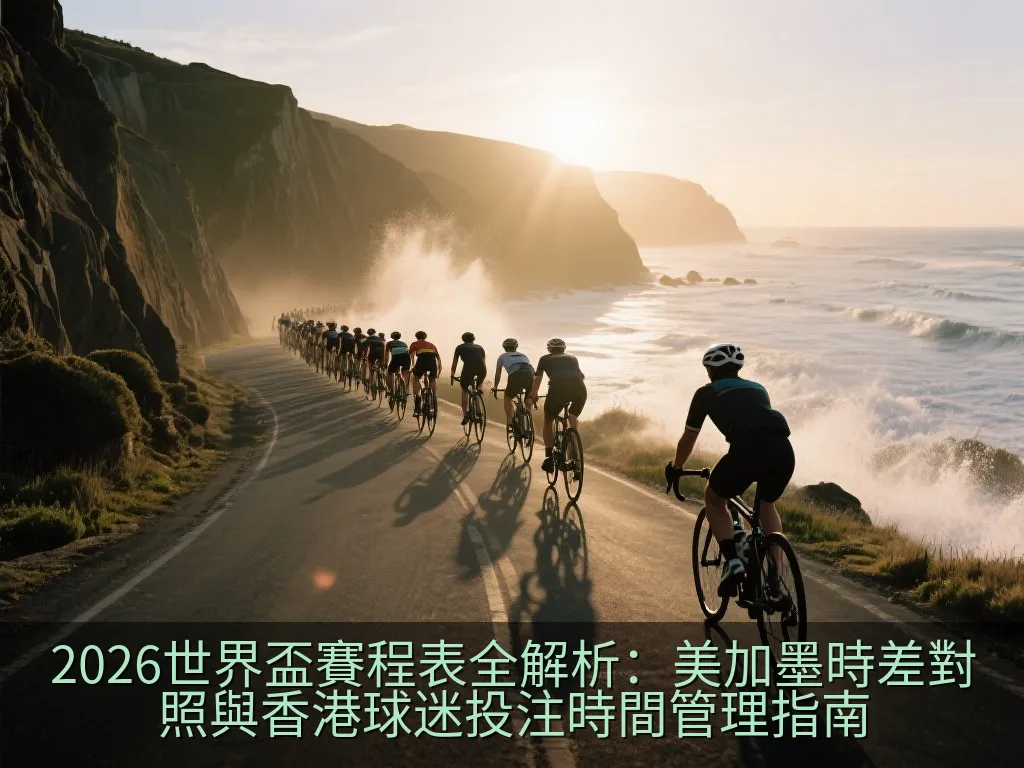 2026世界盃賽程表全解析：美加墨時差對照與香港球迷投注時間管理指南